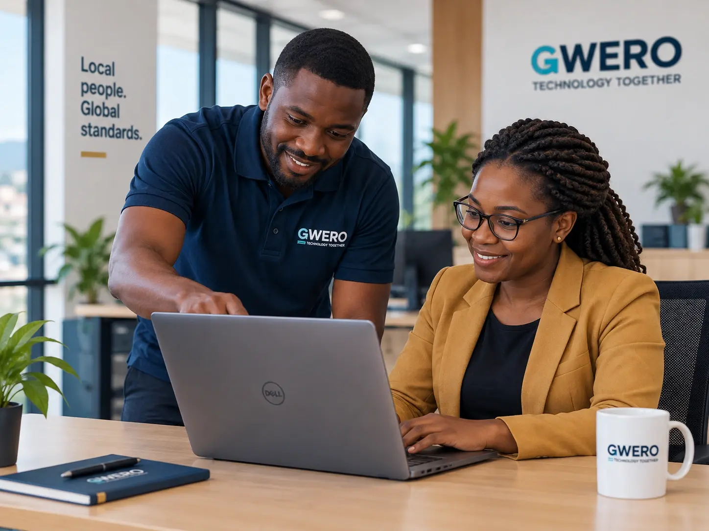 GWERO Technology that helps people go further team and workplace