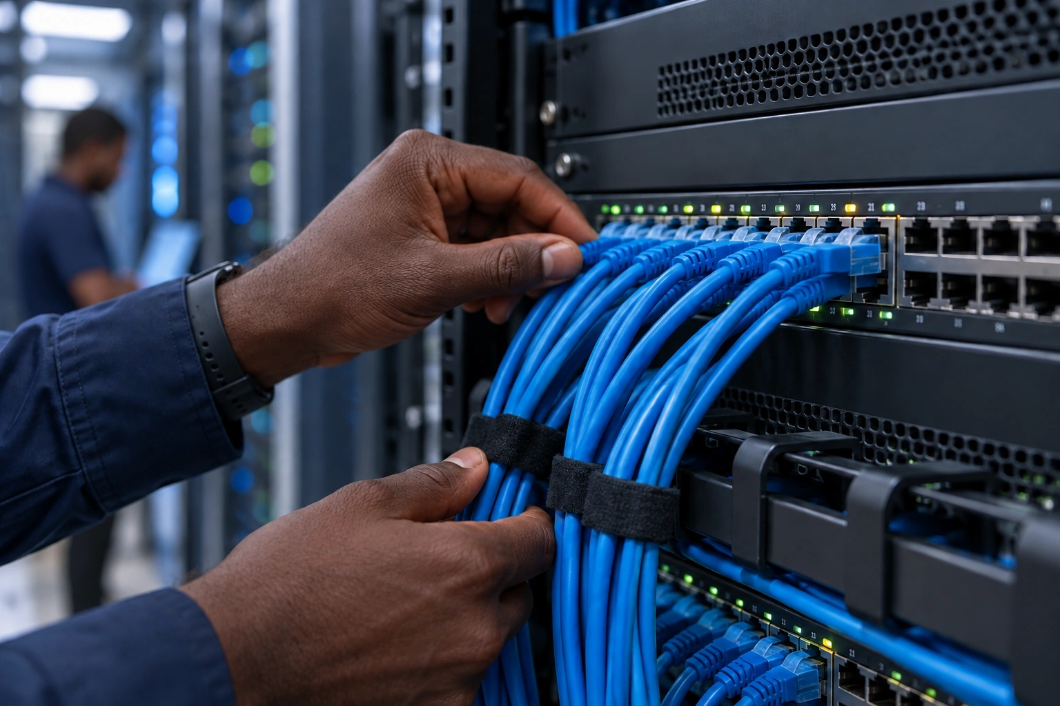 GWERO Infrastructure & Connectivity team and workplace