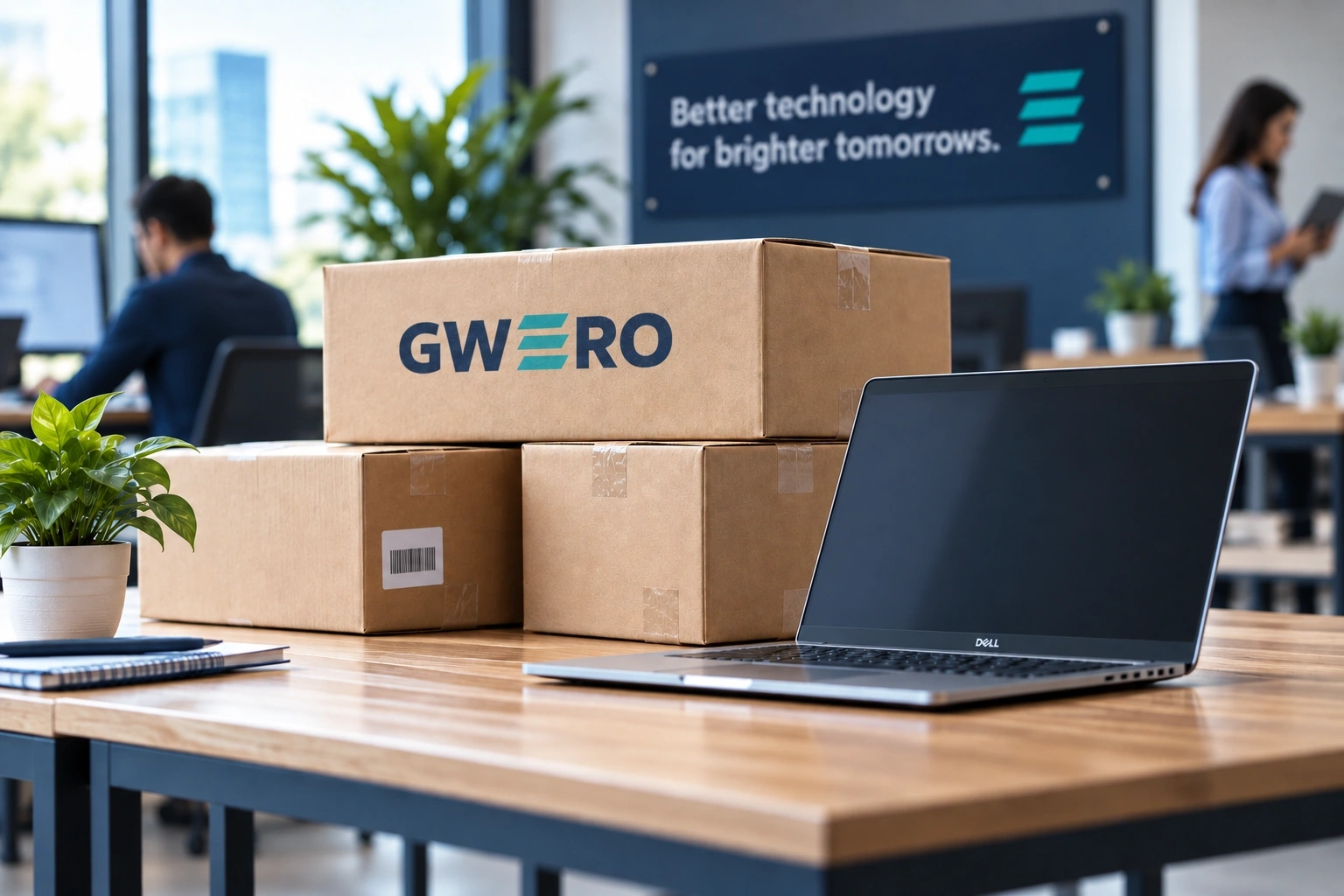 GWERO Technology Procurement team and workplace