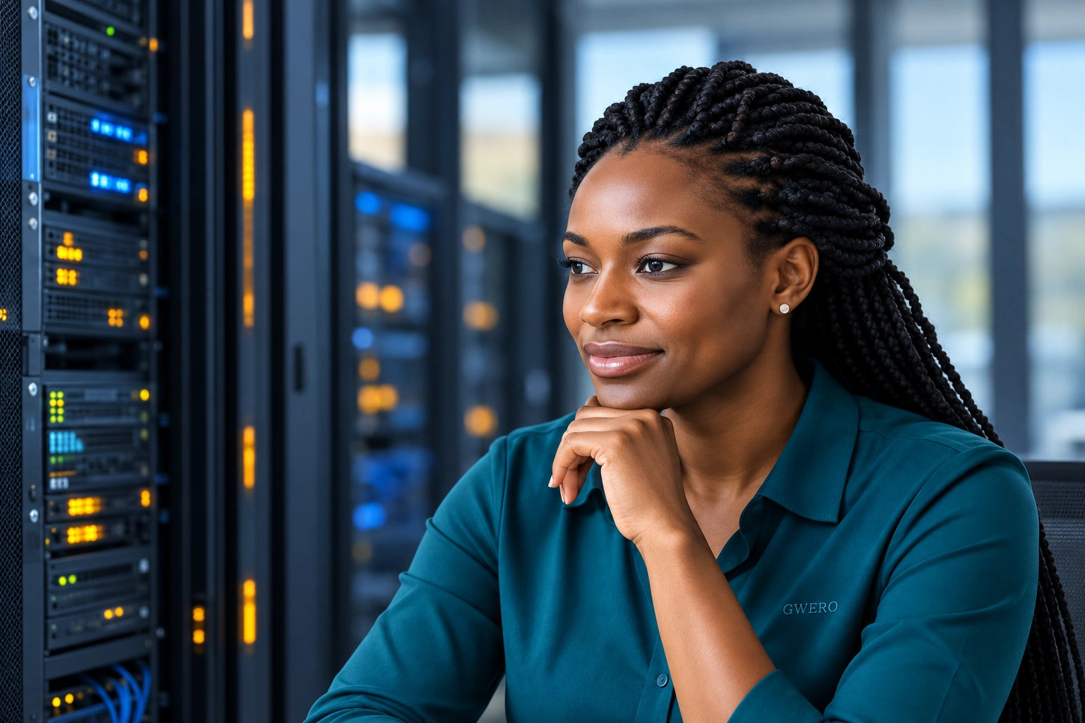 GWERO Cybersecurity & Backup team and workplace