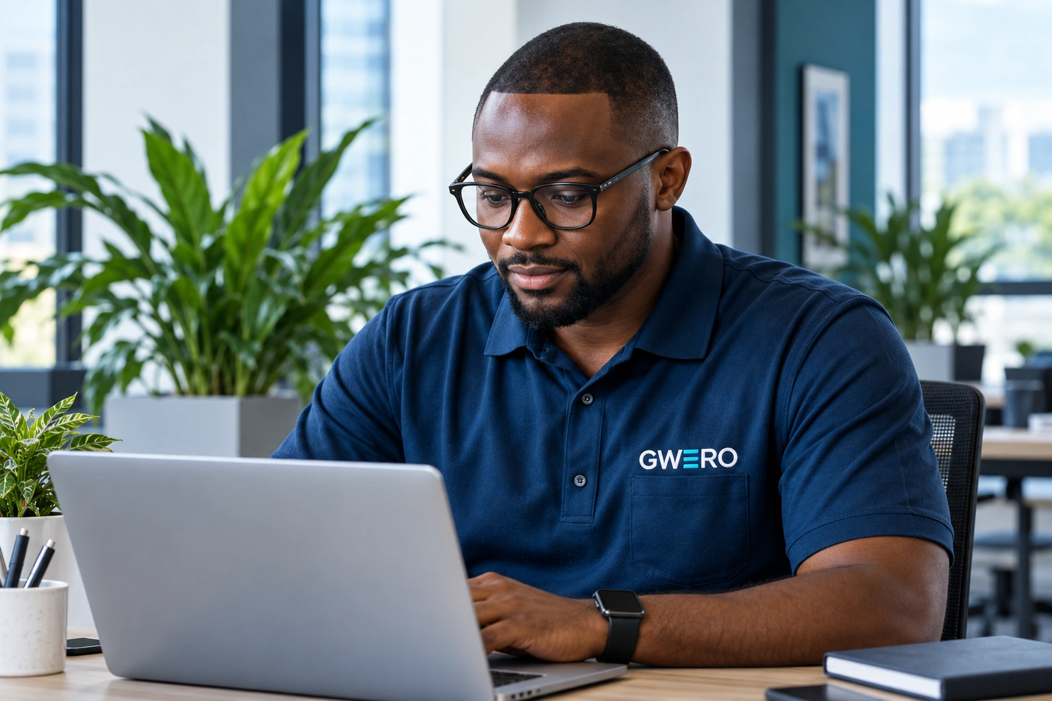 GWERO Cybersecurity & Backup team and workplace