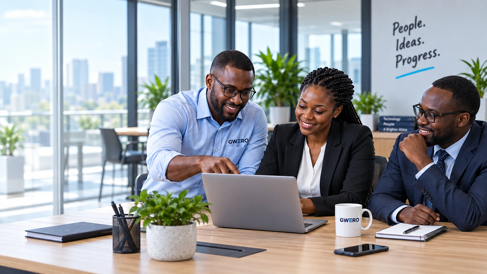 GWERO Managed IT team and workplace